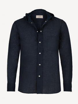 Camicia Cappuccio blue 100% Capri
