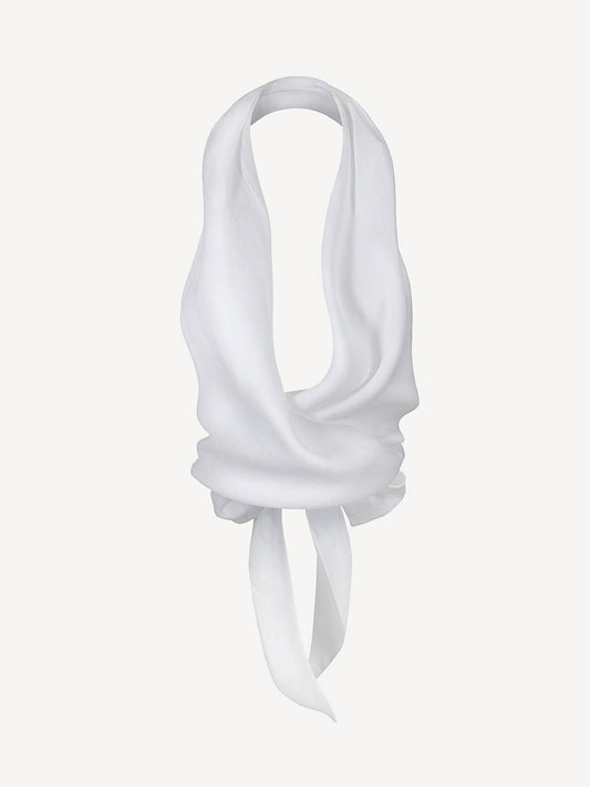 Top Sarah for Woman white front 100% Capri