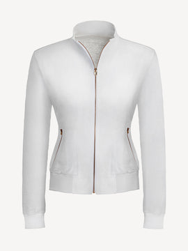 Bomber Zip 100% Capri