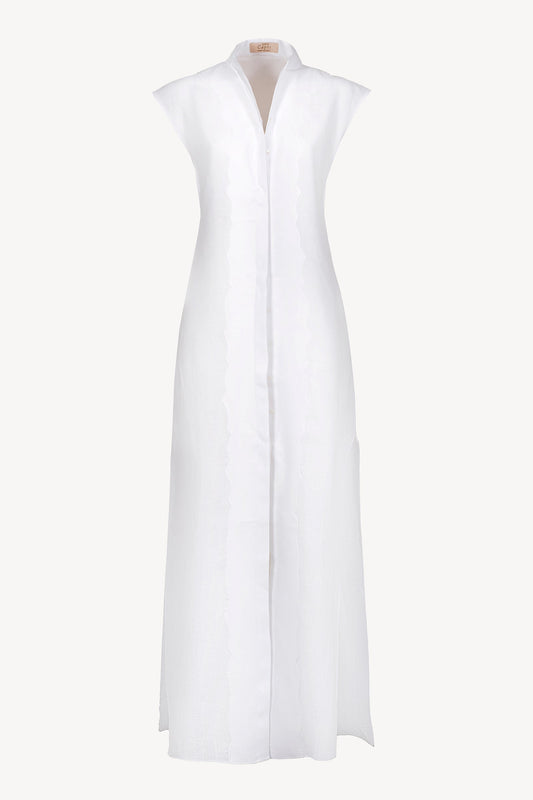 Camicia Mare New front white 100% Capri