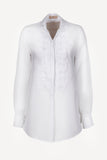 Camicia Nada front white 100% Capri