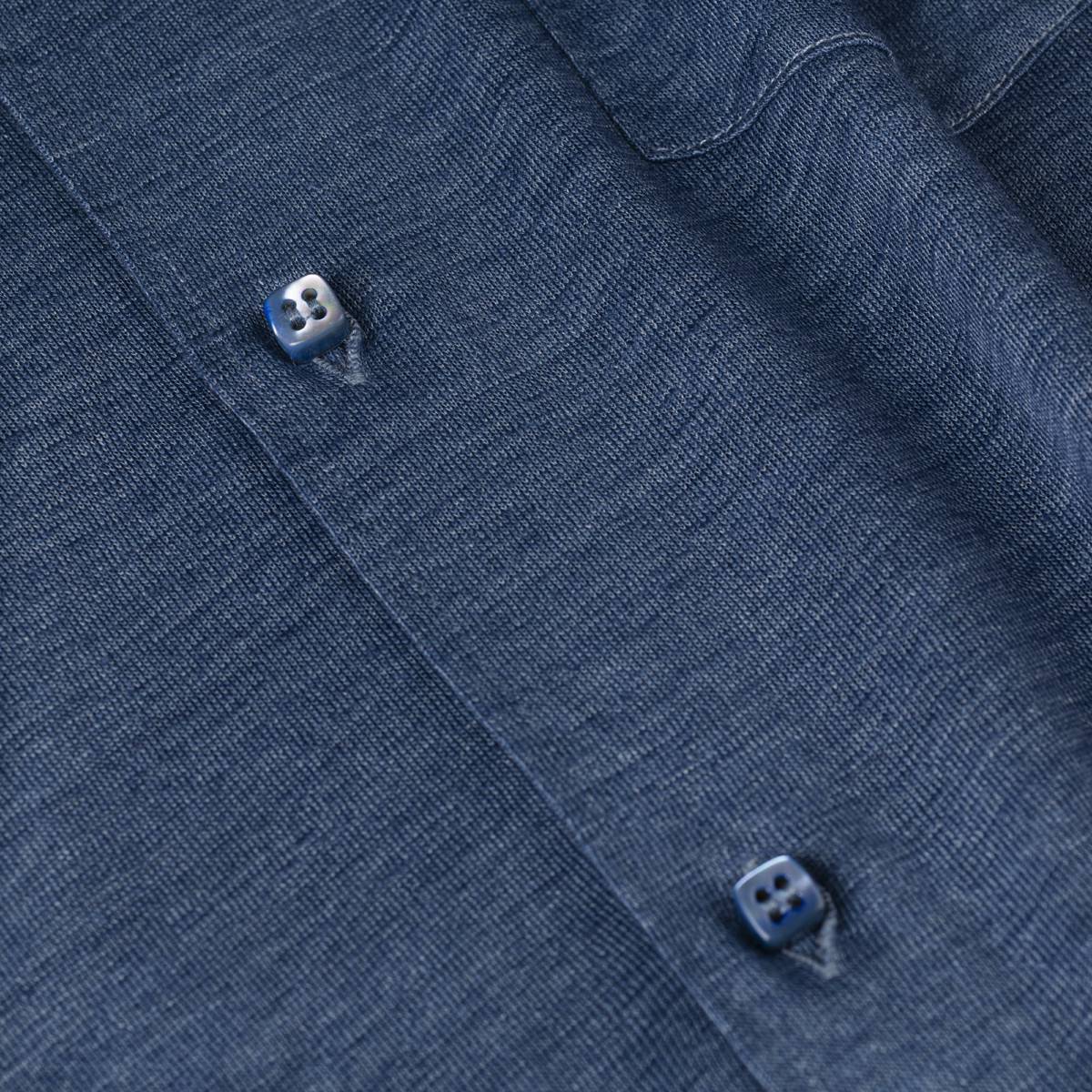 Camicia Short Sleeve jeans man details 100% Capri