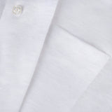 Camicia Short Sleeve white man details 100% Capri