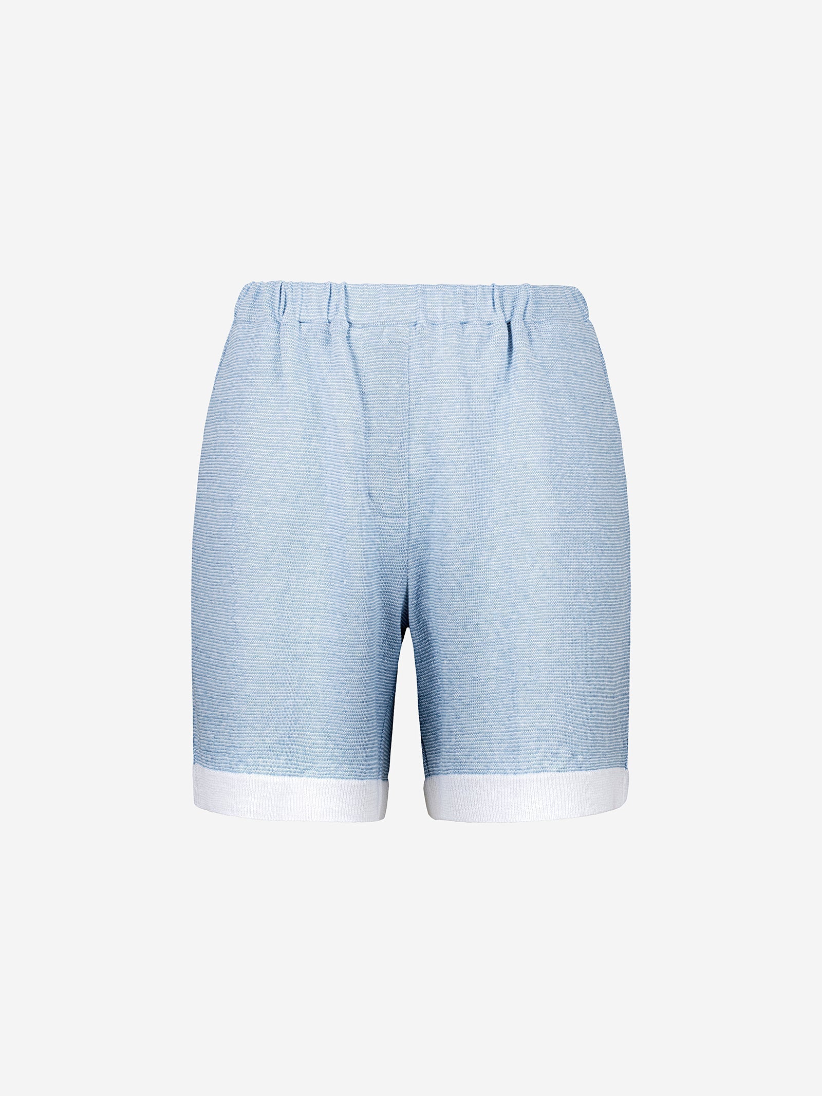 Short linen brio for Woman jeans front 100% Capri