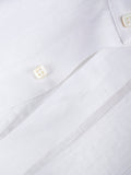 Camicia Miami Plisse white details 100% Capri