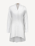 Dress for Woman Tunica white front 100% Capri