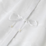 Athina dress white color 100% Capri