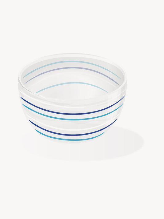 Blue Breakfast Bowls 100% Capri Home