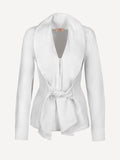 Camicia fiocco white front 100% Capri