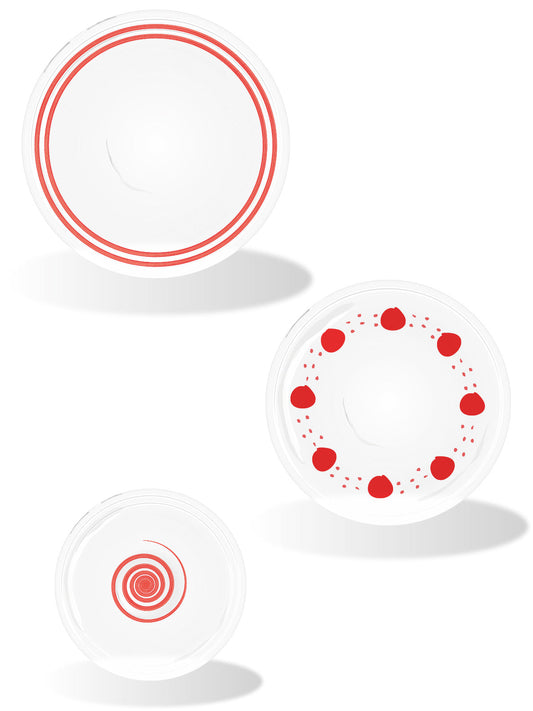 Dinnerware plate set