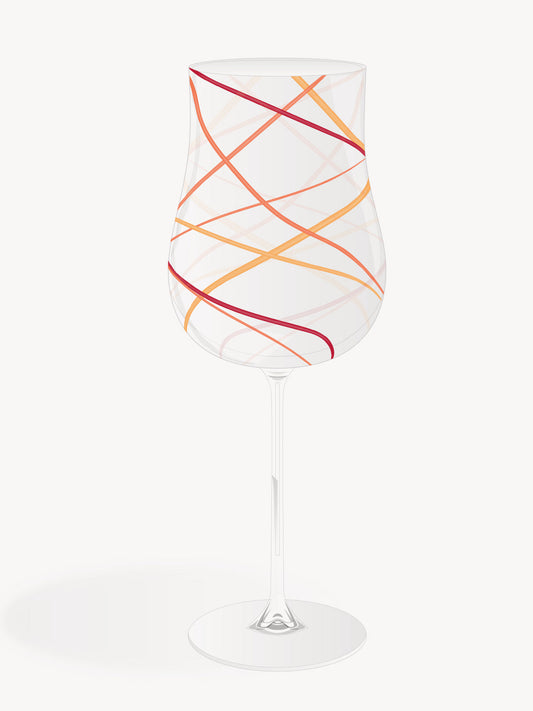 Red wine glass intersection